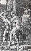 Albrecht Durer The Flagellation of Christ painting